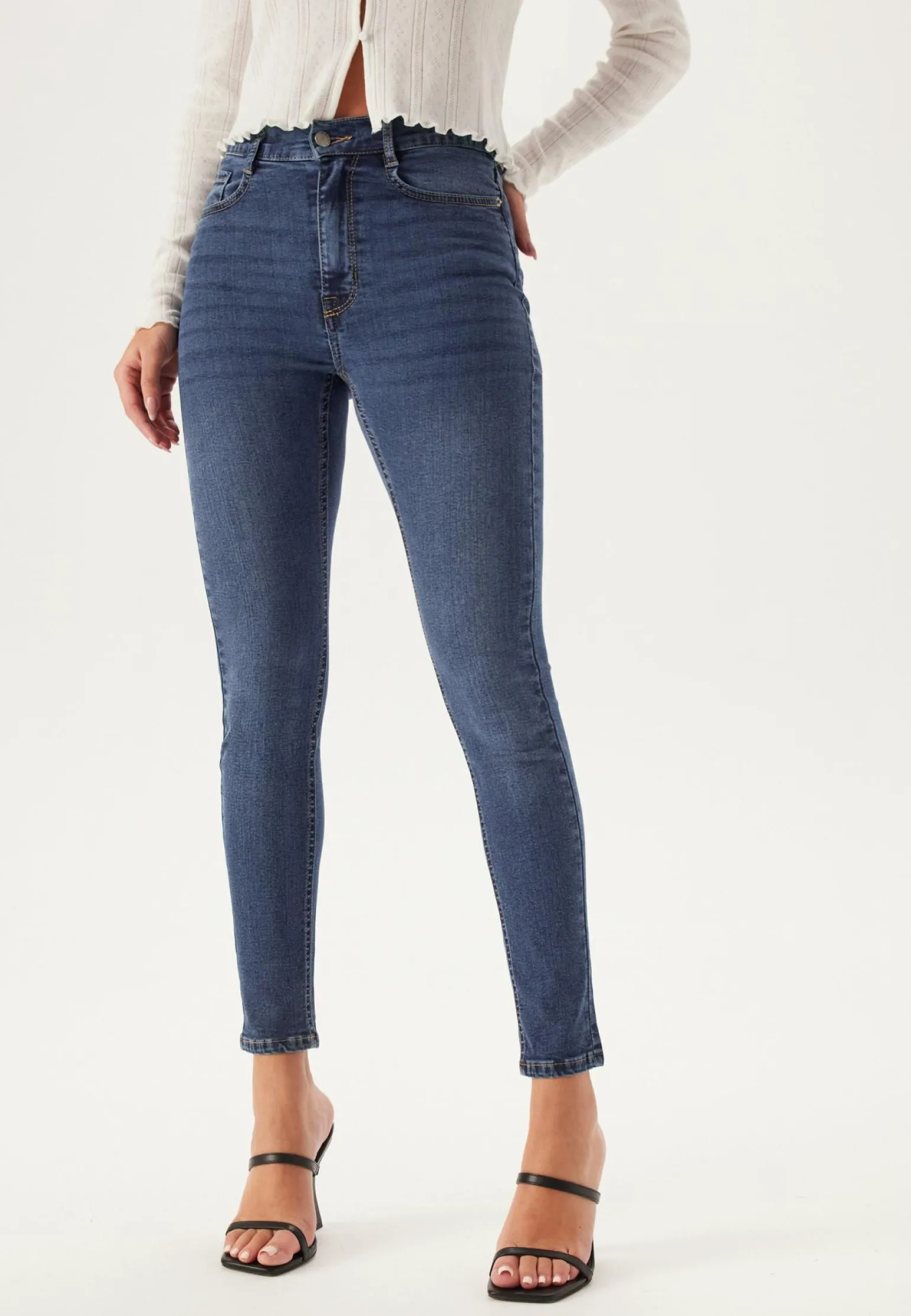 High Ankle Superstretch Jeans