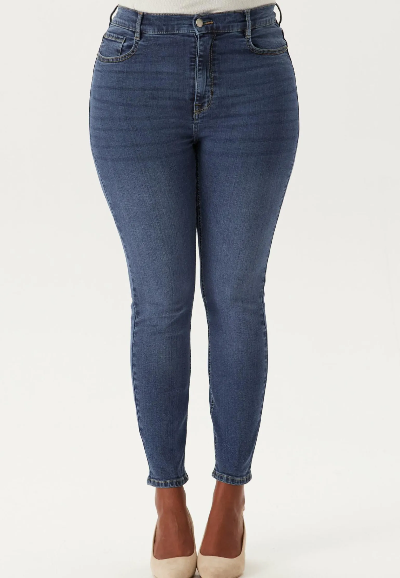 High Ankle Superstretch Jeans