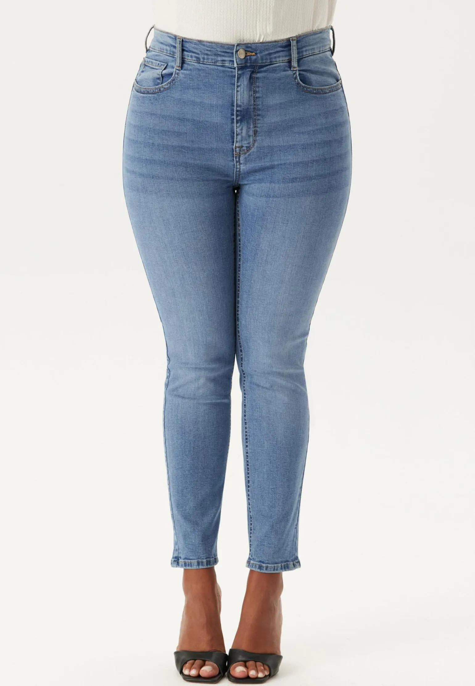High Ankle Superstretch Jeans