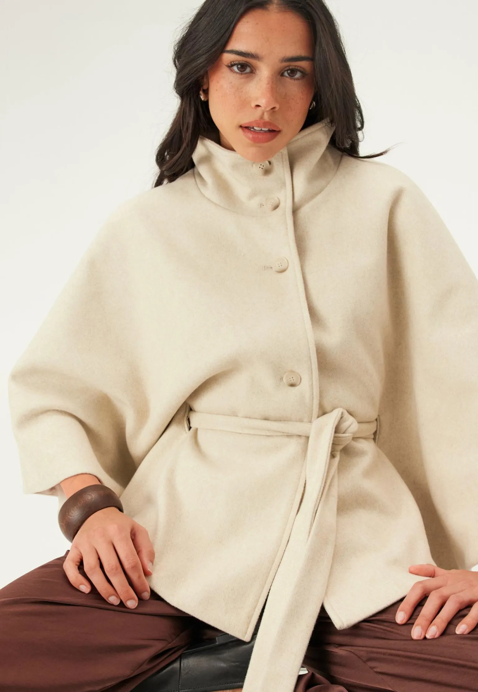 High Collar Cape