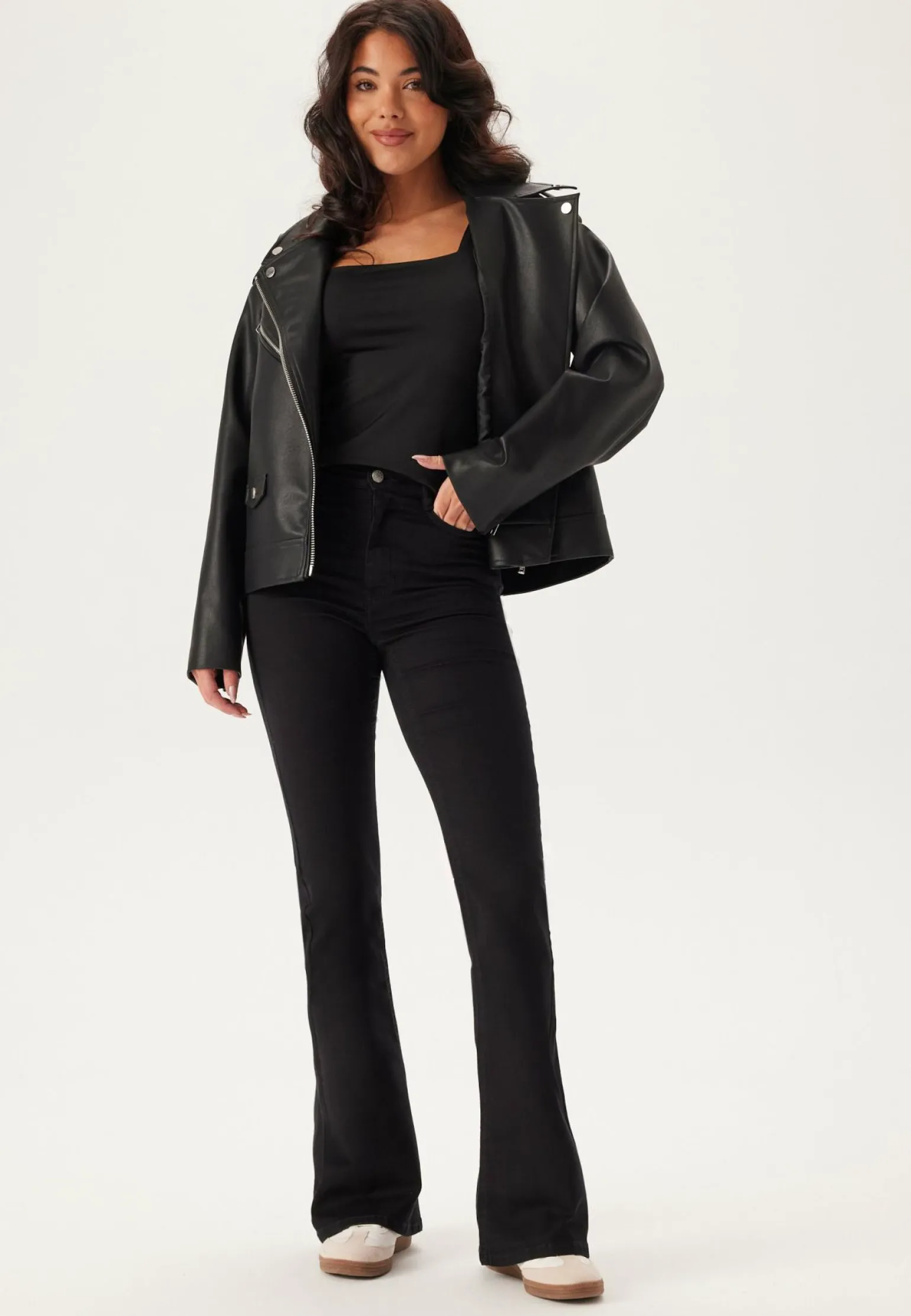 High Flare Superstretch Jeans