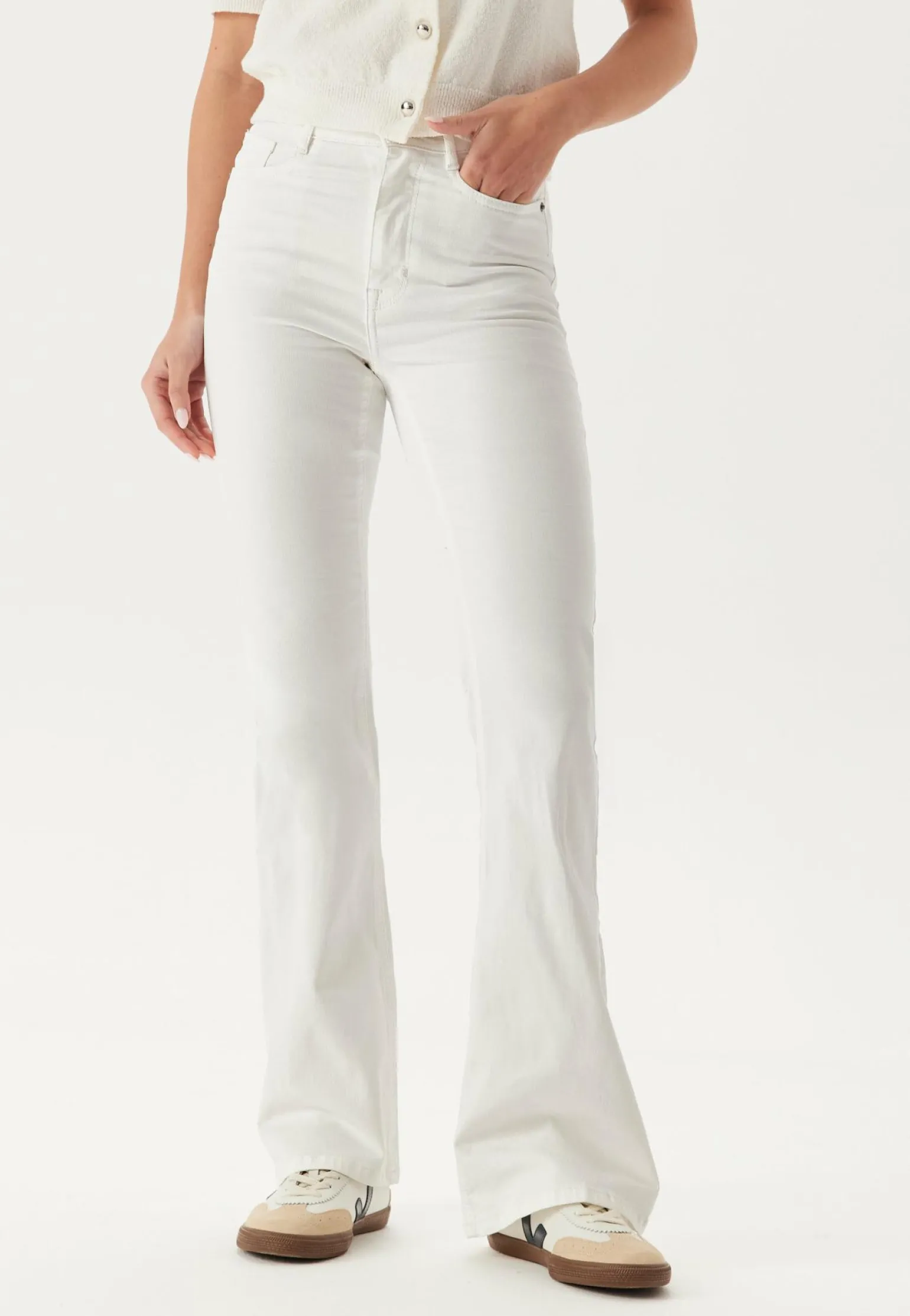 High Flare Superstretch Jeans