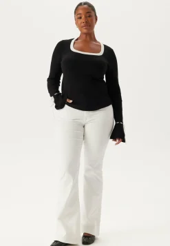 High Flare Superstretch Jeans