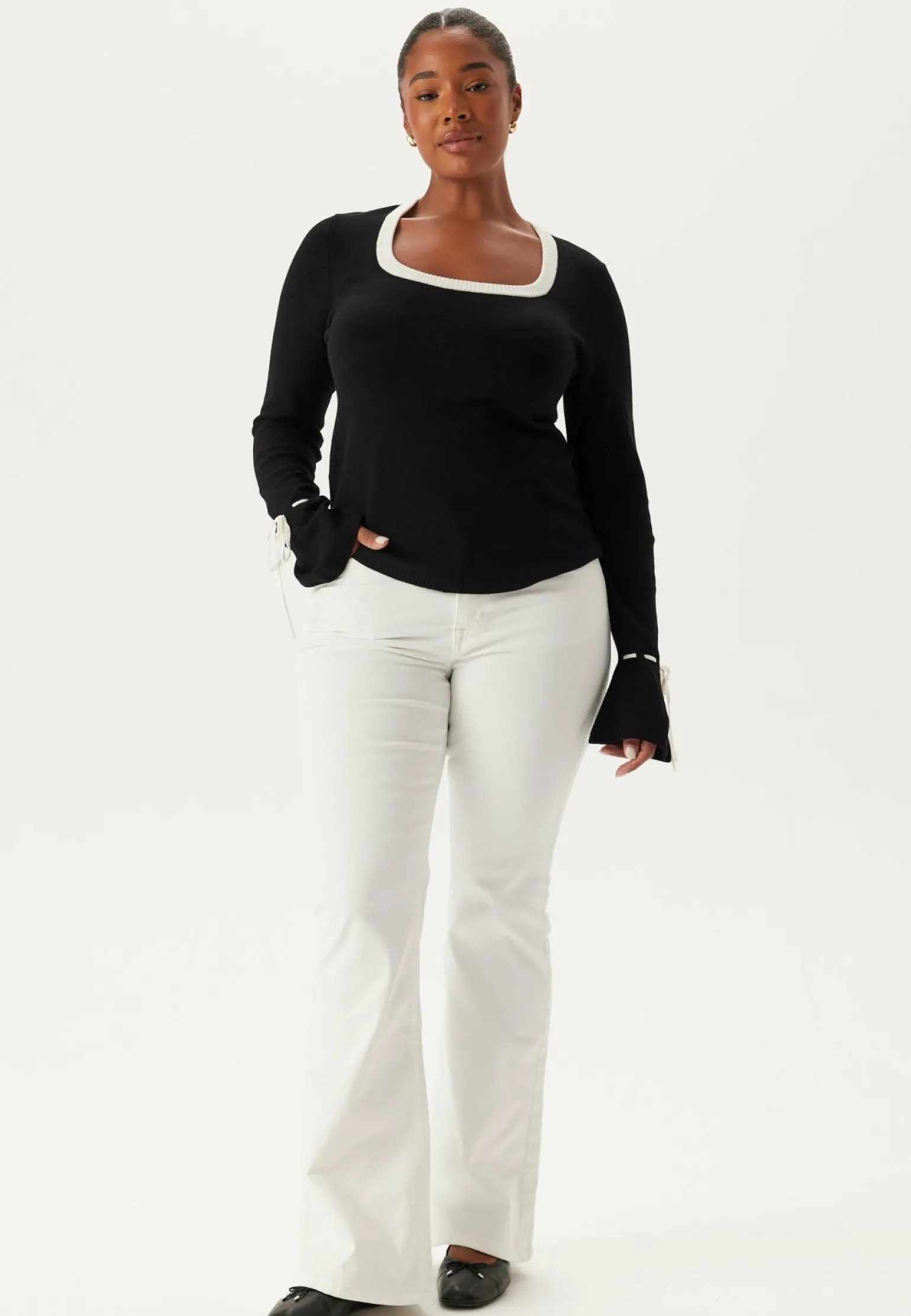 High Flare Superstretch Jeans
