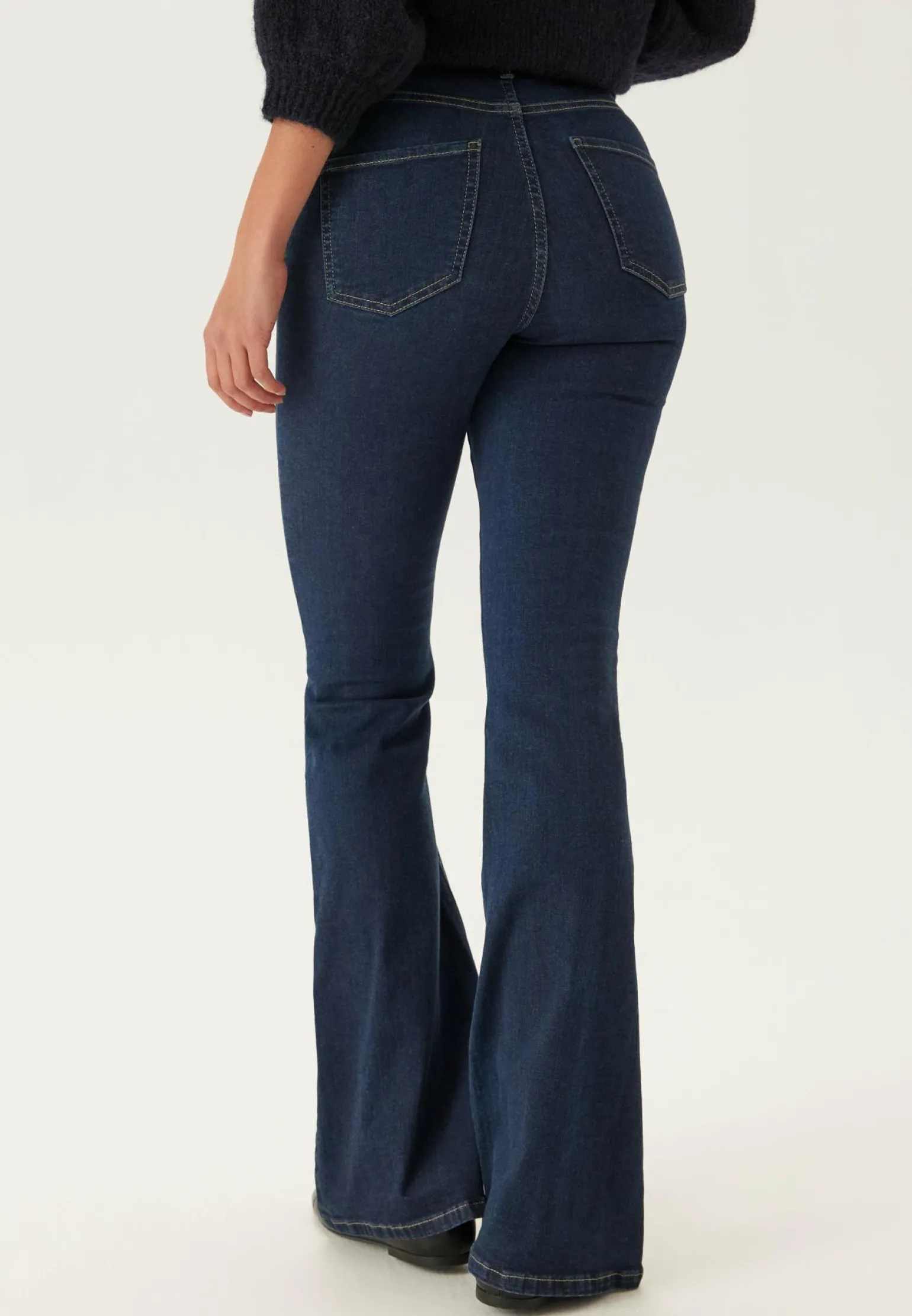 High Flare Superstretch Jeans