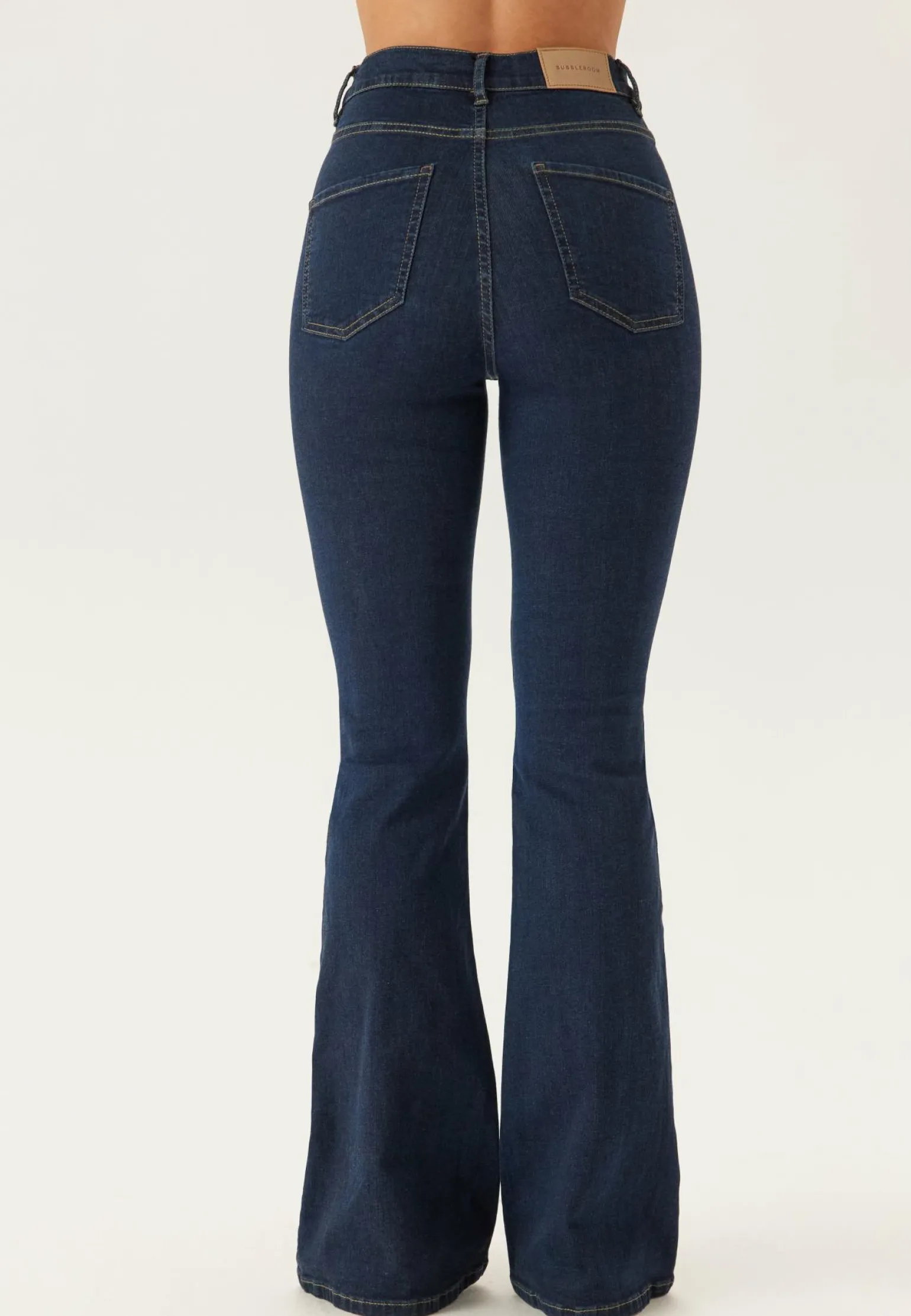 High Flare Superstretch Jeans