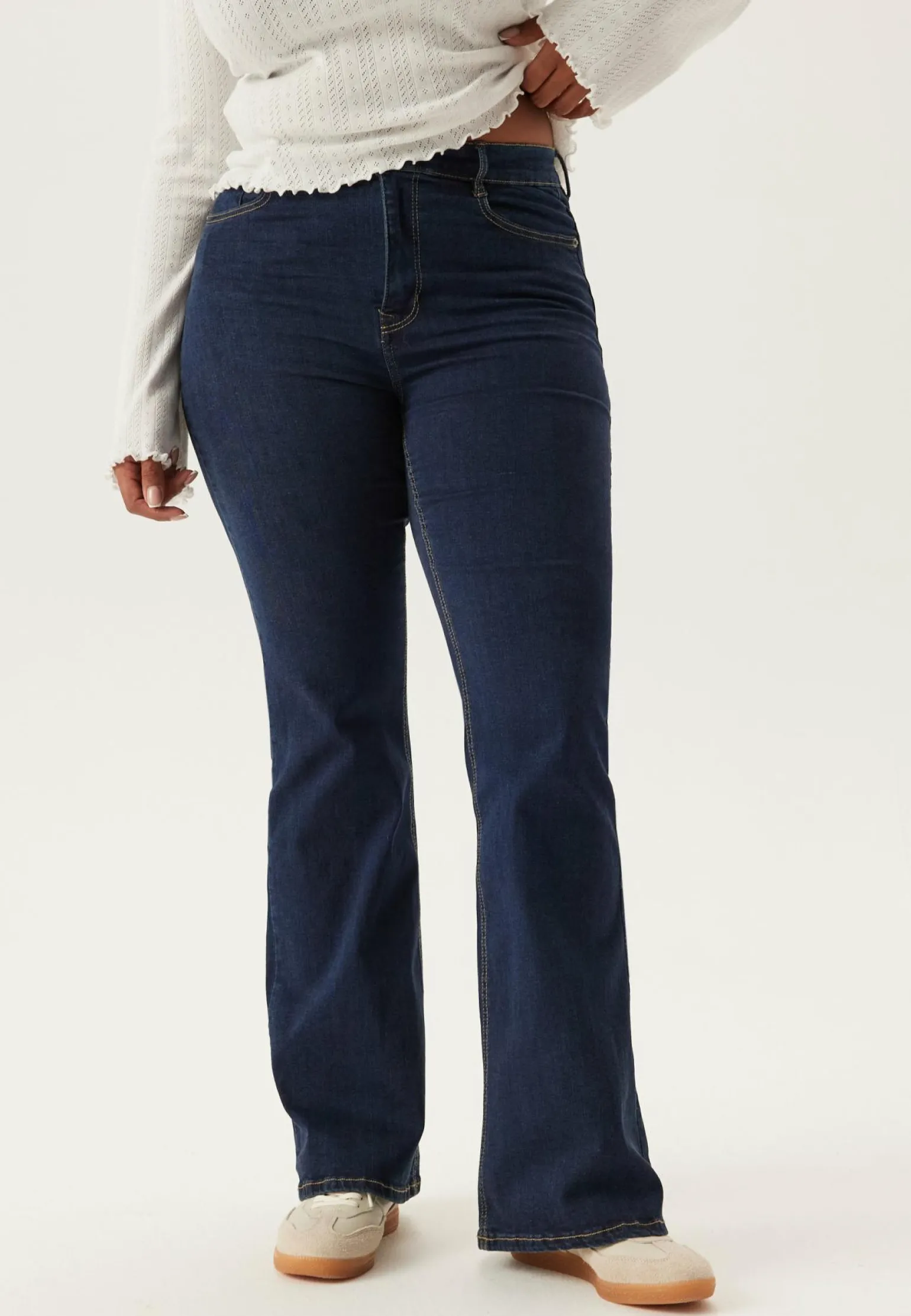 High Flare Superstretch Jeans
