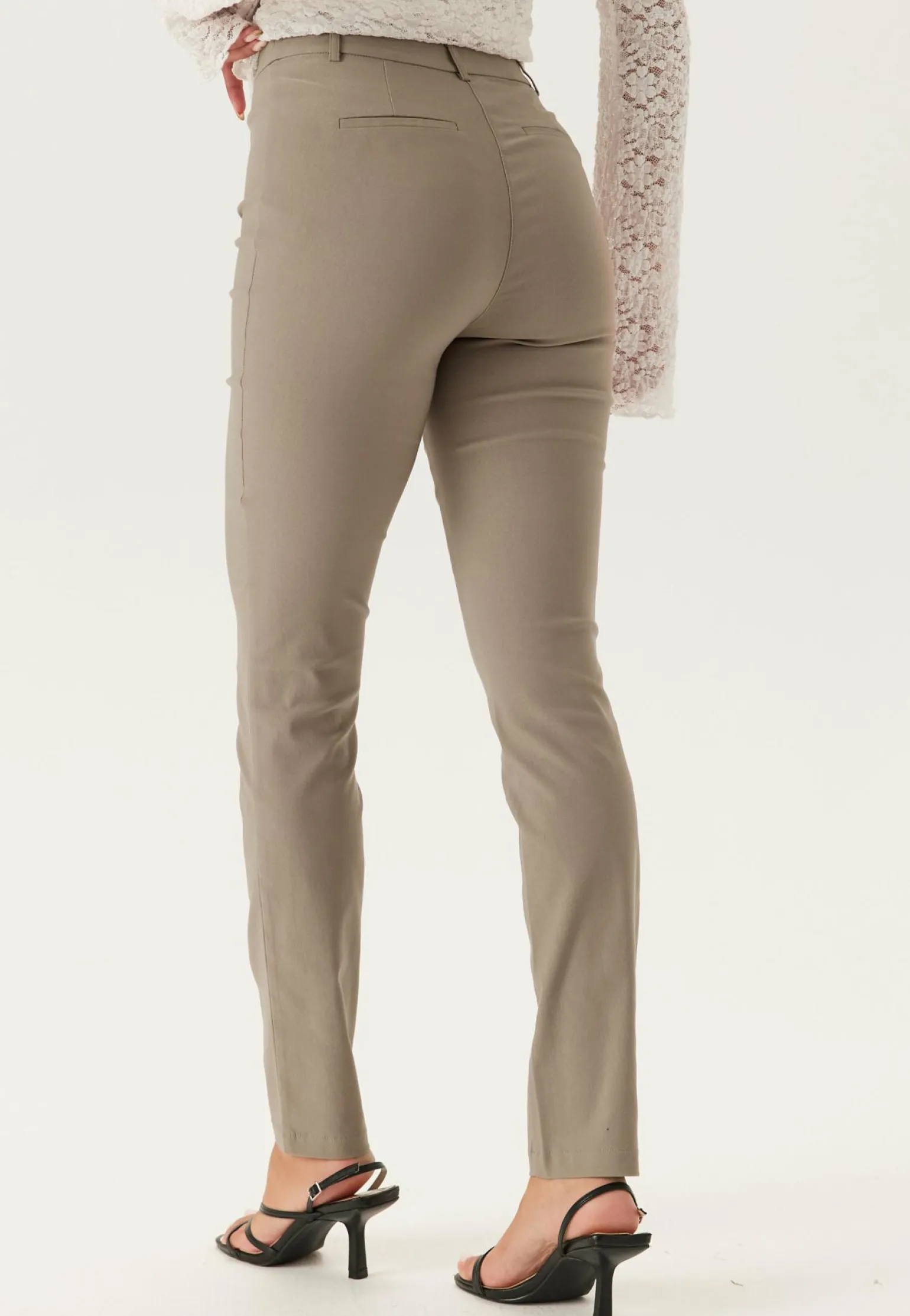 High Waist Stretchy Trousers