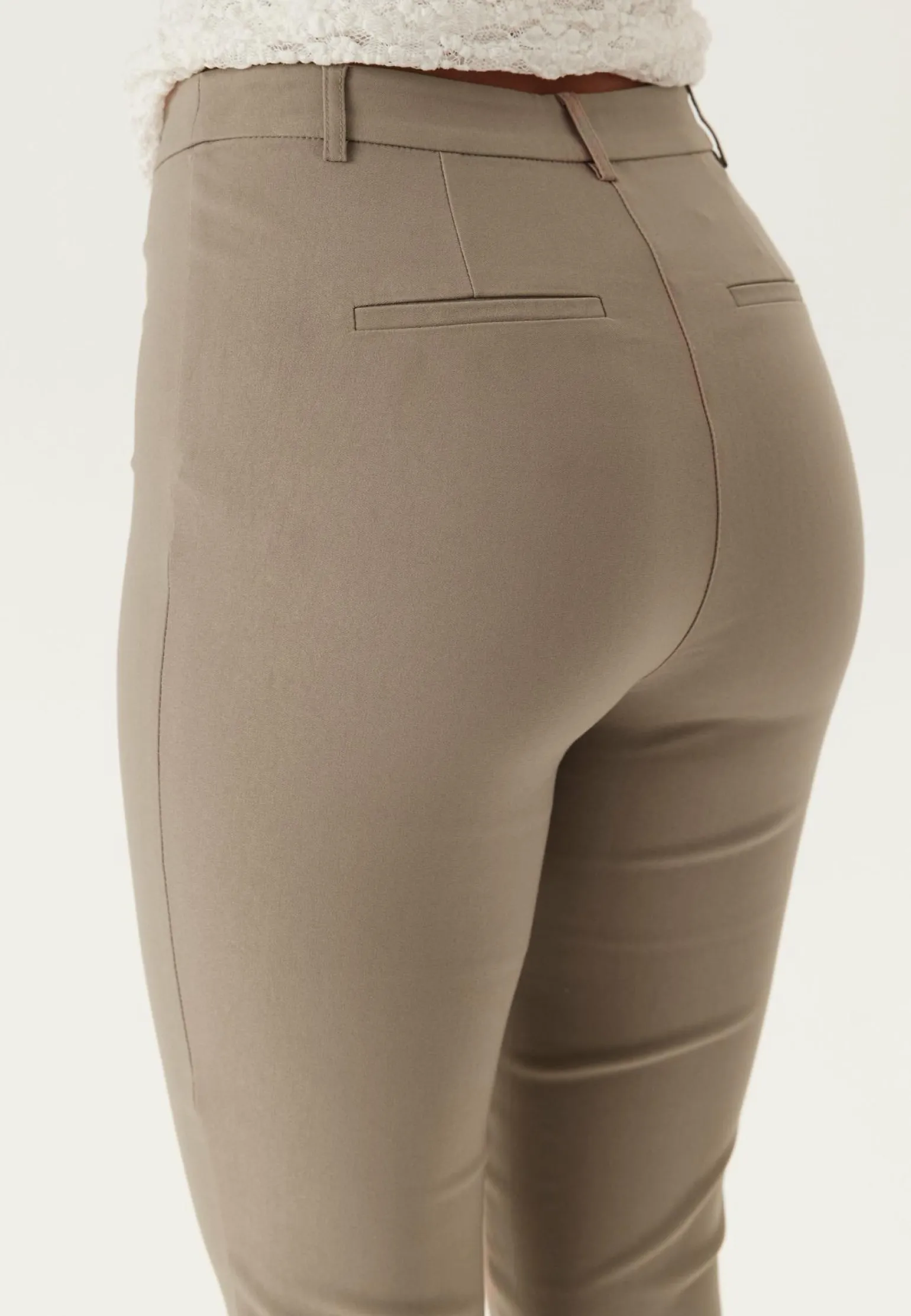 High Waist Stretchy Trousers