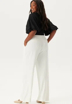 High Waist Wide Suit Pants