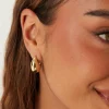 Intent Earrings Gold-plated