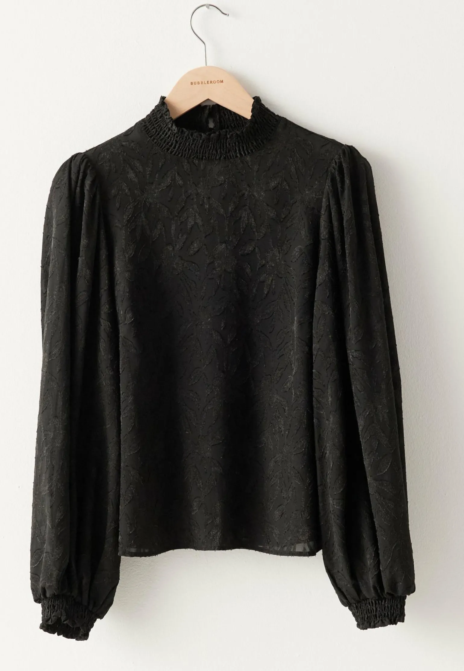 Jacquard Smock Blouse