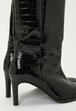 Knee High Leather Boot
