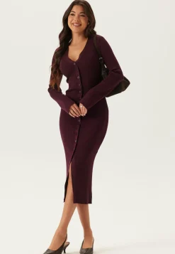 Knitted Cardigan Dress