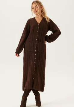 Knitted Cardigan Dress