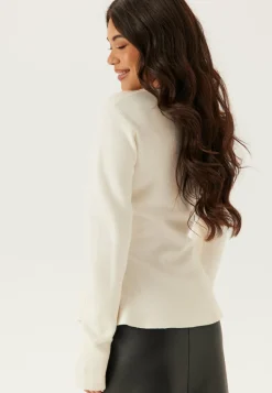 Knitted Peplum Cardigan