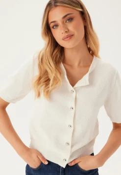 Knitted Short Sleeve Cardigan