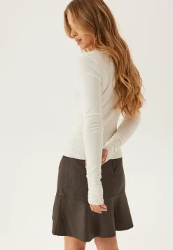 Knitted Sweetheart Top
