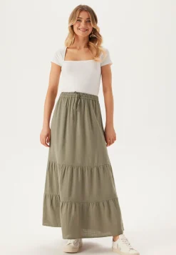 Linen Maxi Skirt