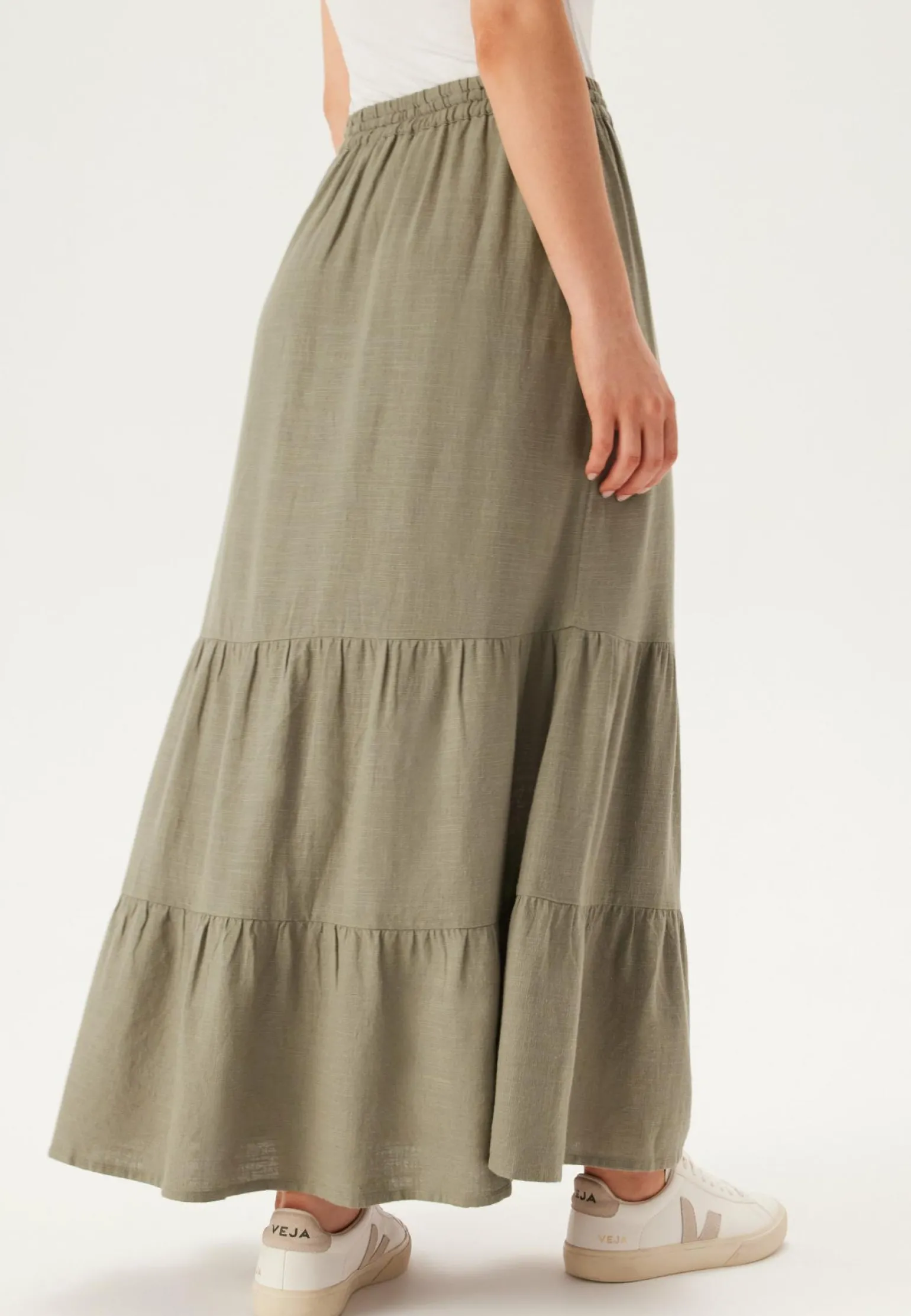 Linen Maxi Skirt
