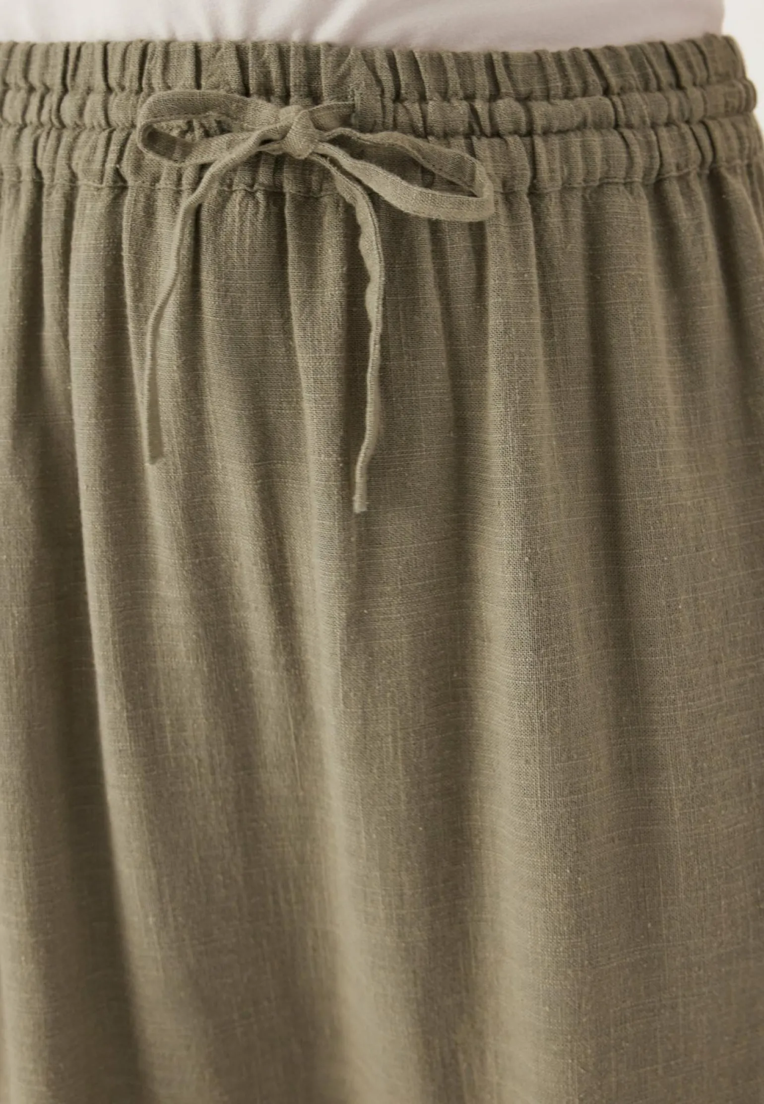 Linen Maxi Skirt