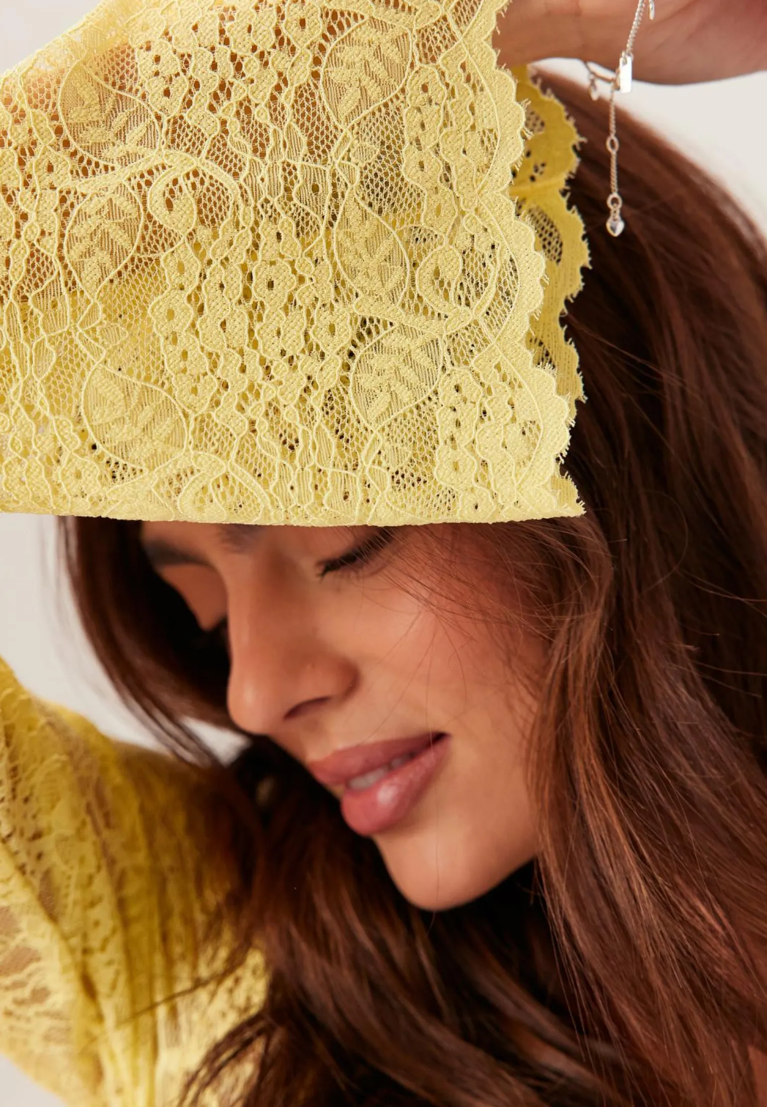 Long Sleeve Lace Top