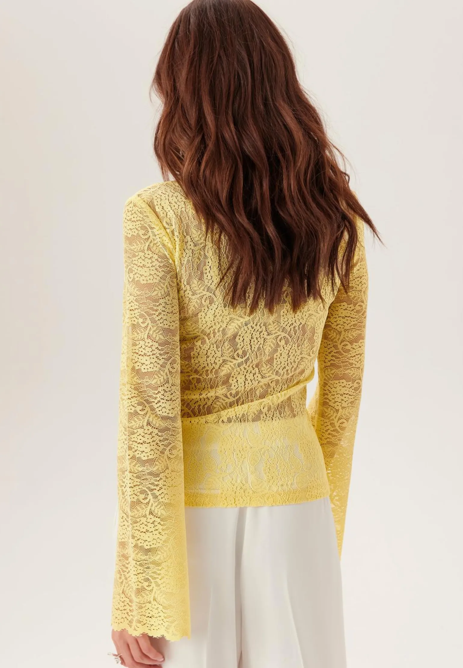 Long Sleeve Lace Top