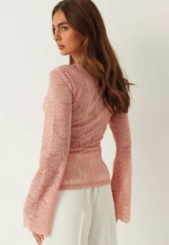 Long Sleeve Lace Top