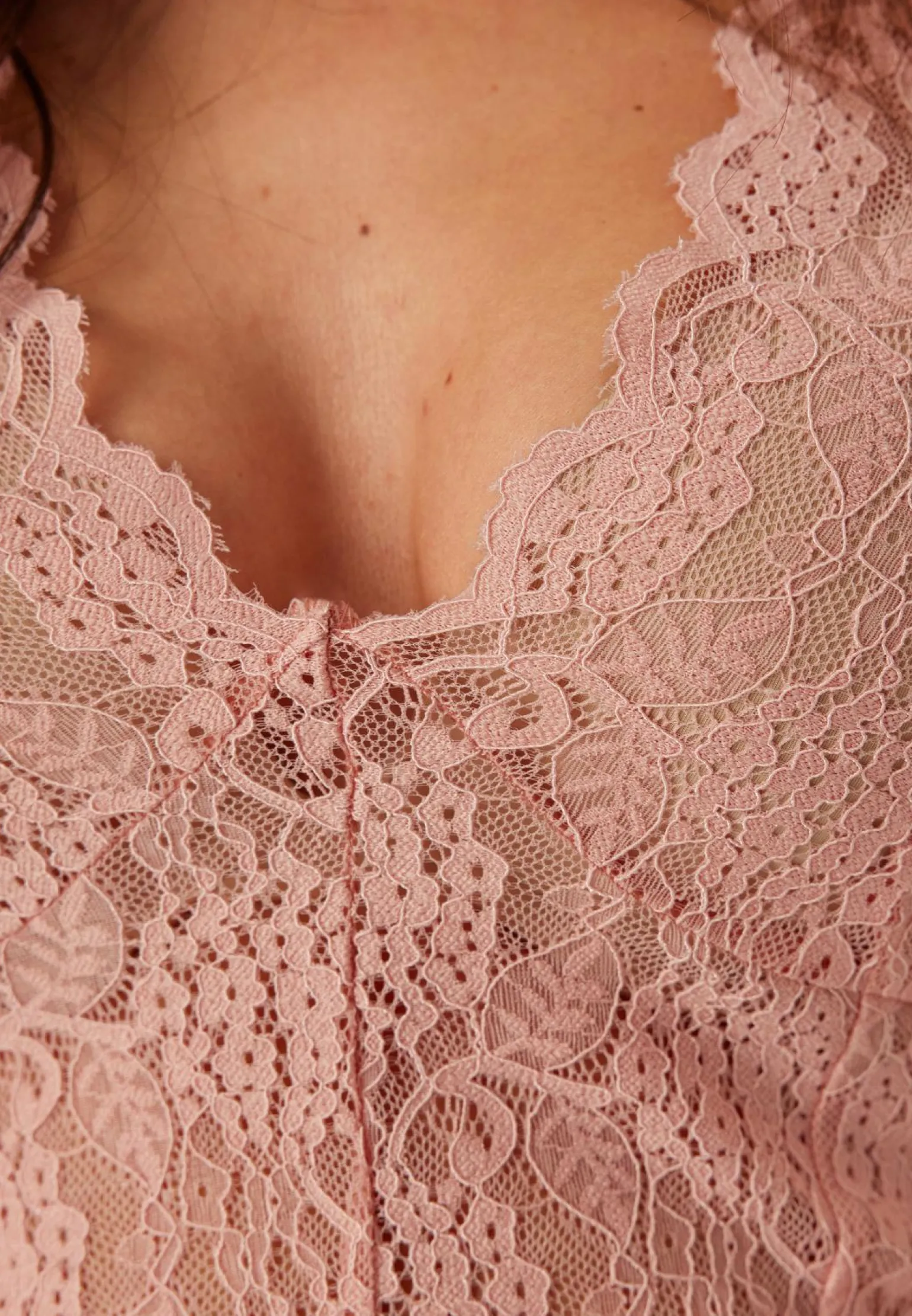 Long Sleeve Lace Top