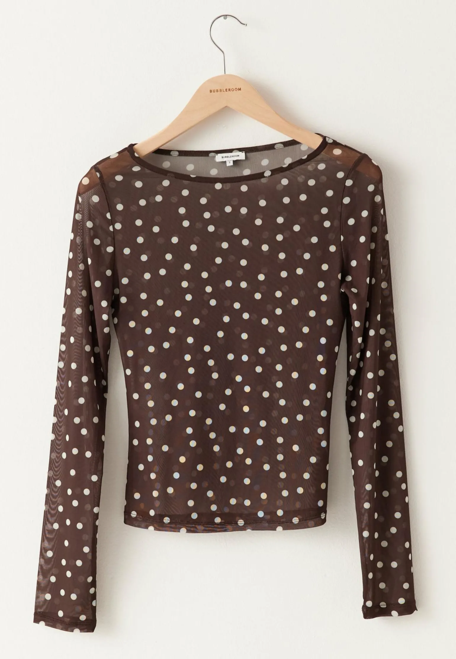 Long Sleeve Mesh Top
