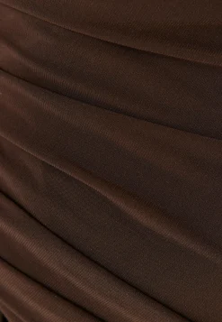 Long Sleeve Rouch Dress