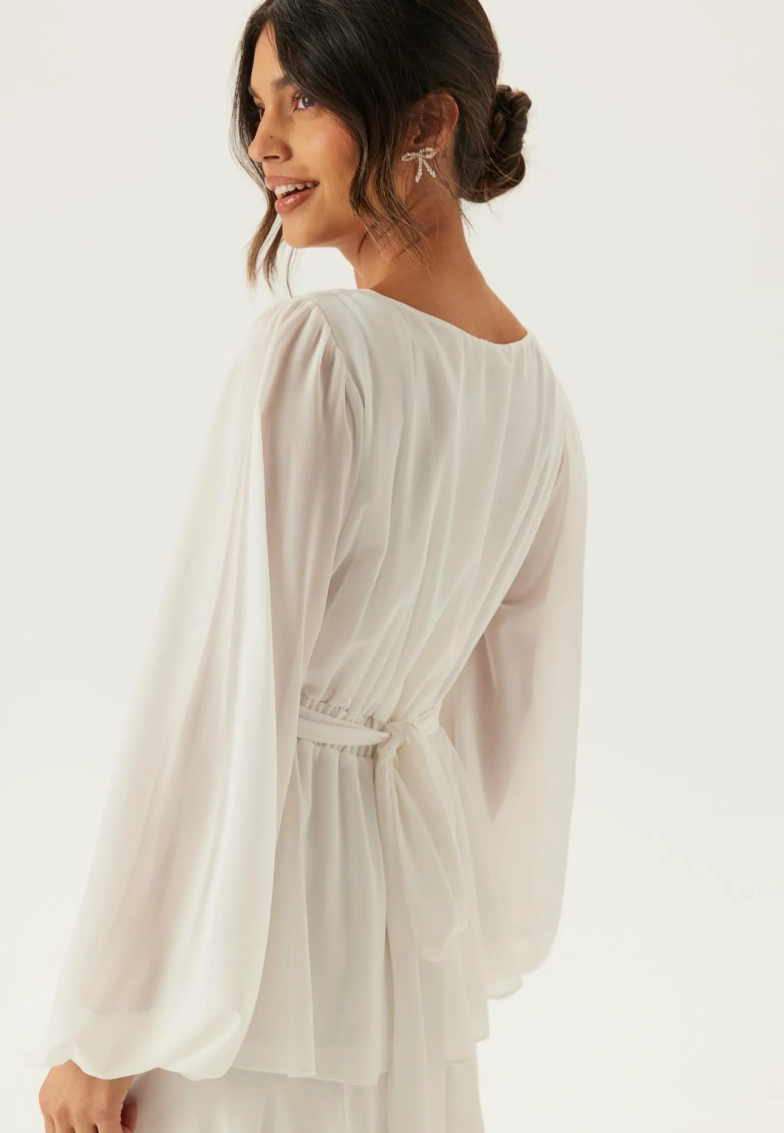 Long Sleeve Tiered Maxi Dress