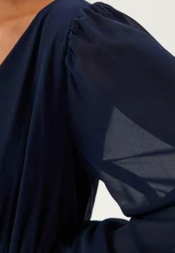 Long Sleeve Tiered Maxi Dress