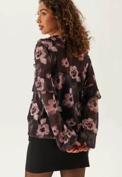 Mesh Frill Top