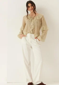 Mesh Frill Top
