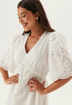 Midi Broderie Anglaise Dress