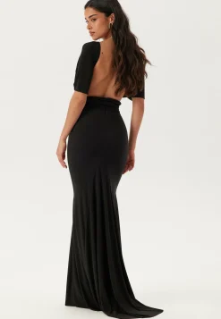 Multi Tie Fishtail Maxi Dress