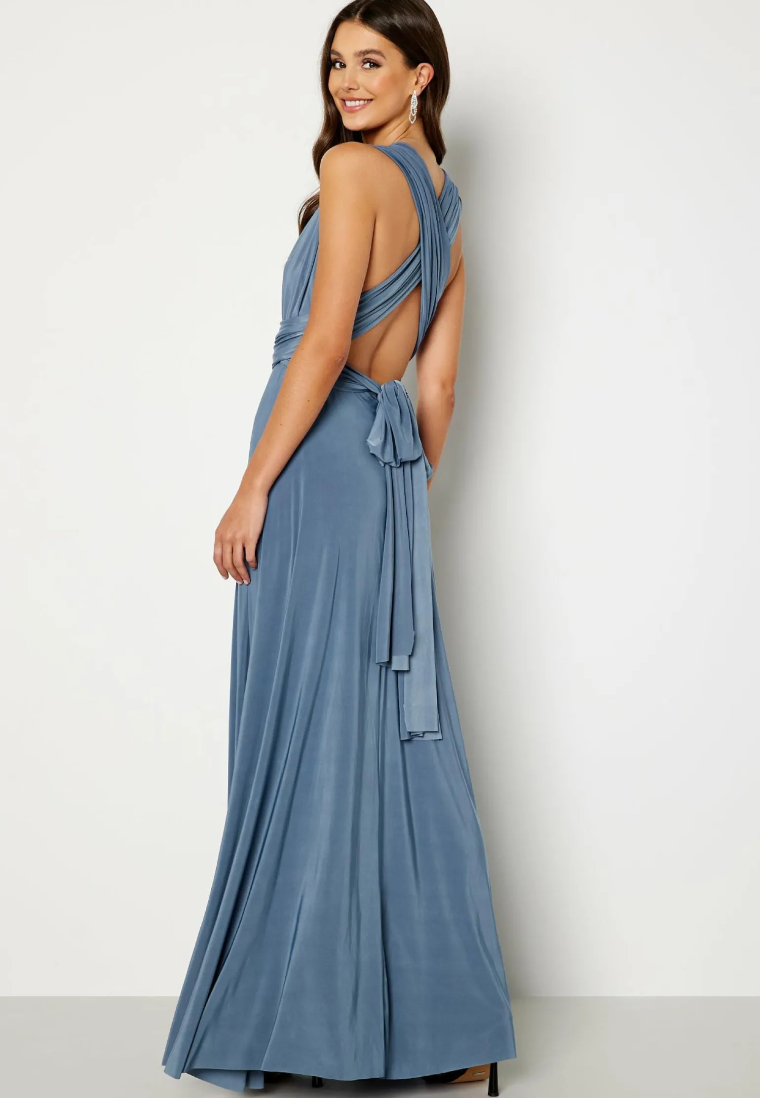 Multi Tie Maxi Dress