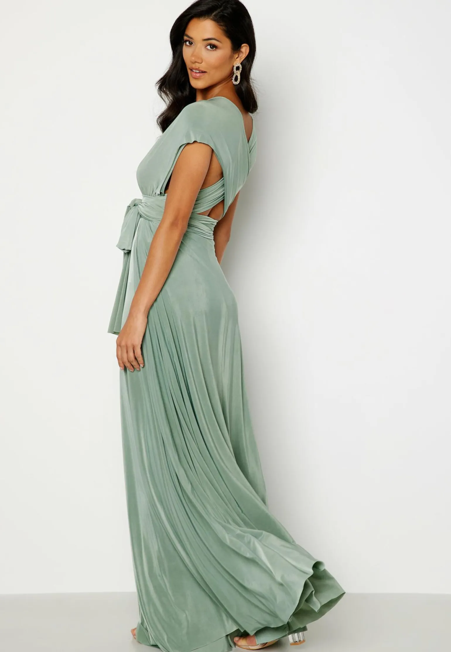 Multi Tie Maxi Dress