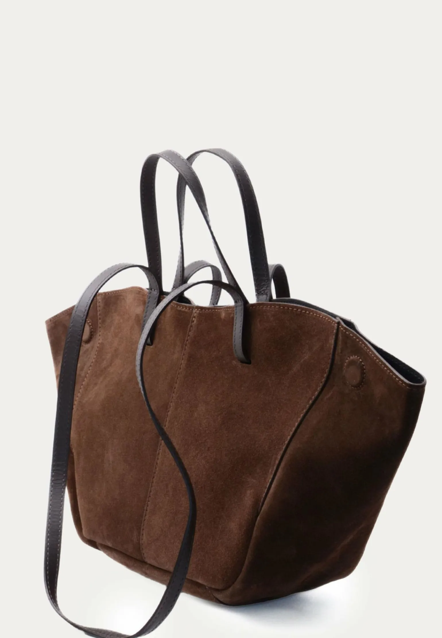 Nola XL Suede Handbag