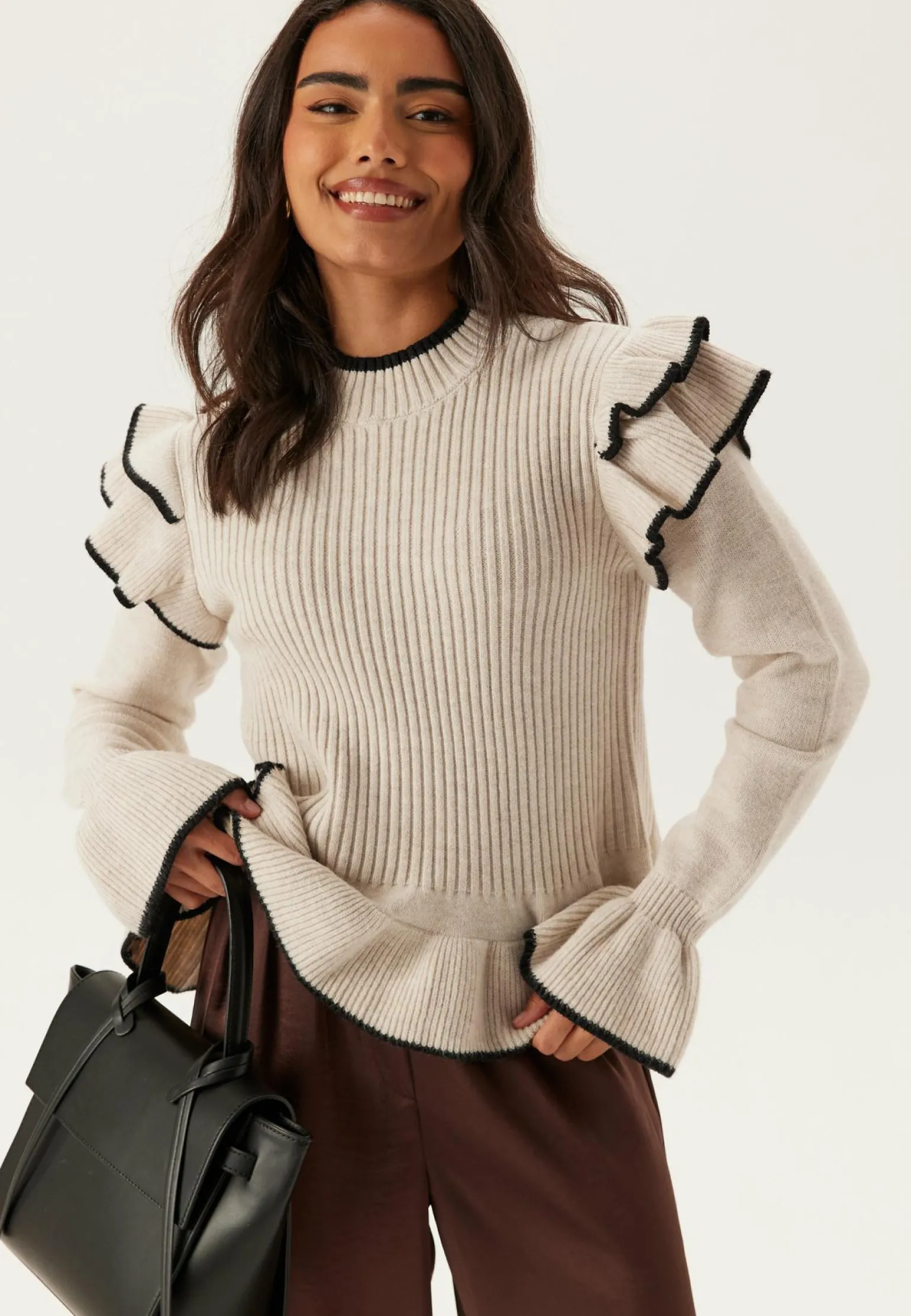 Objaki L/S RE KNIT PULLOVER