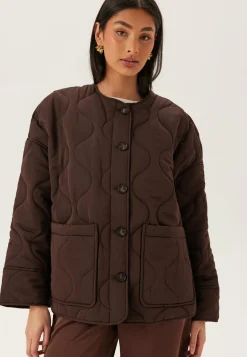 Objallie Ls Lo Quilted Jacket