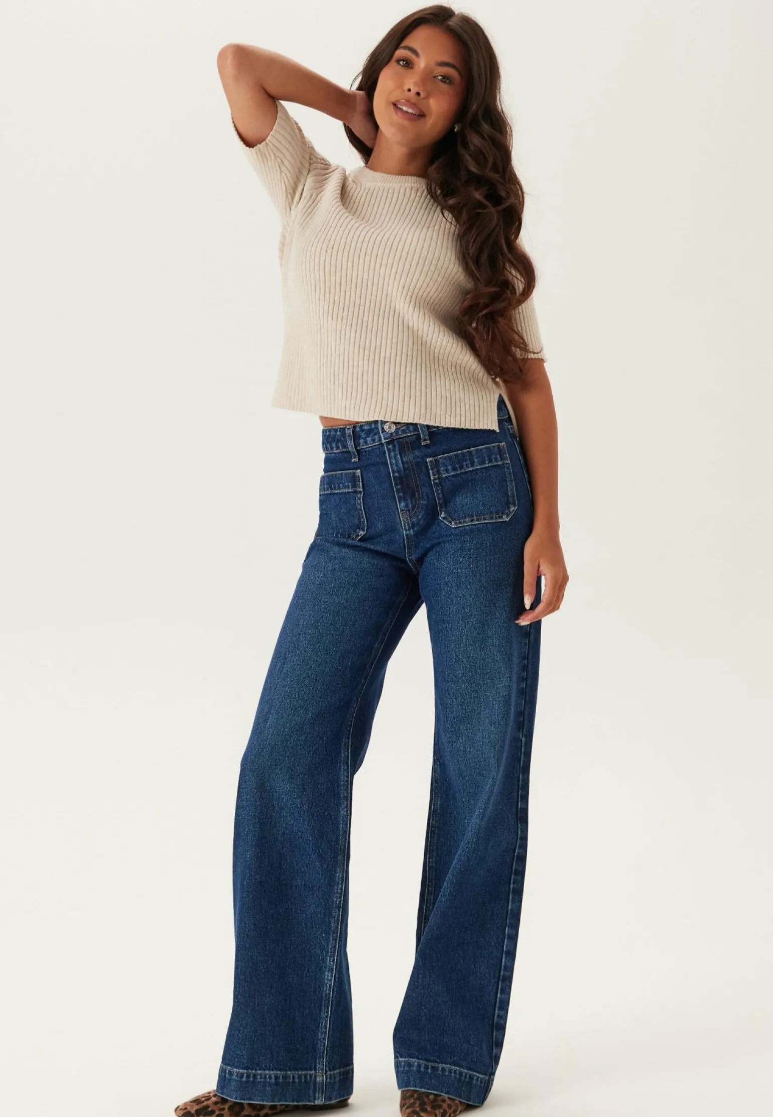 Objelva 2/4 RE O-NECK KNIT