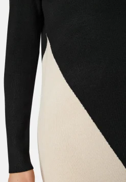 Objester Block Knit Dress