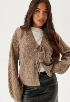 Objflora Re L/S KNIT CARDIGAN