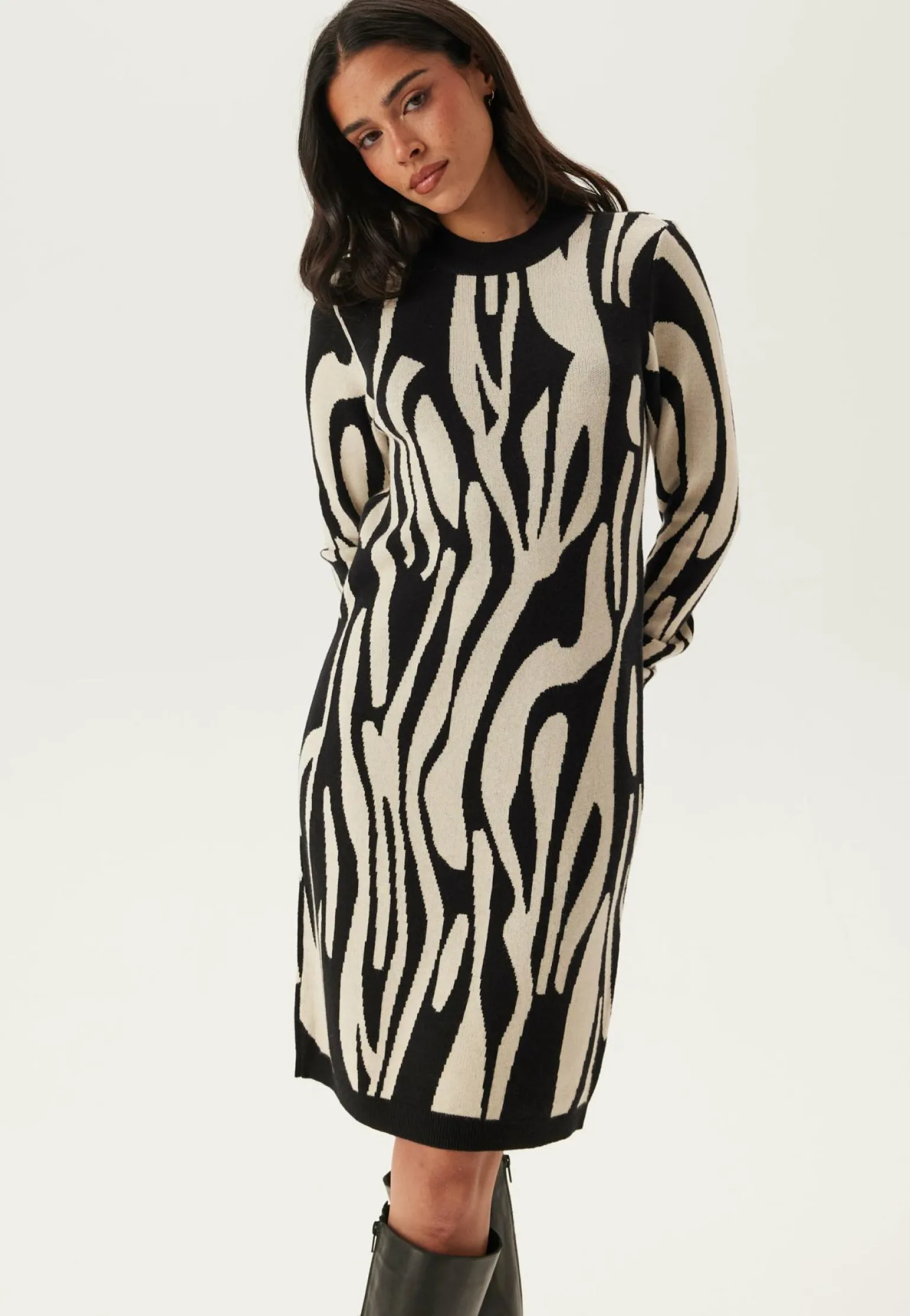 Objray L/S Knit Dress