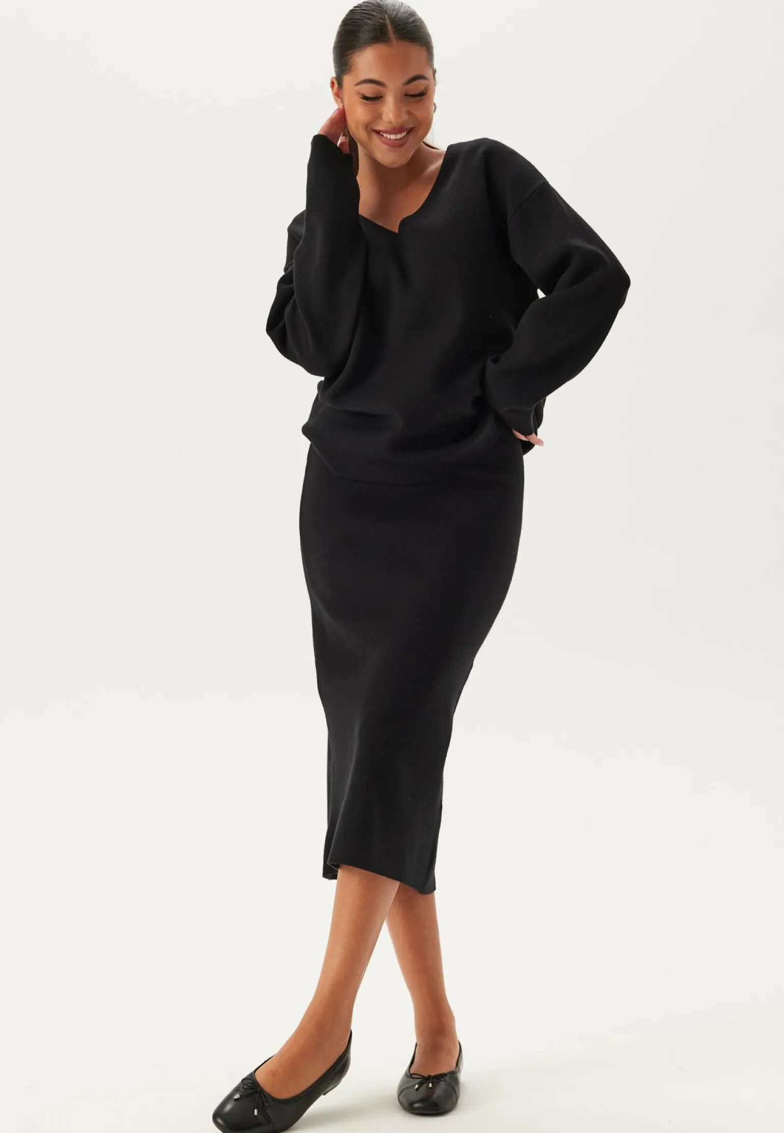 Objreynard Hw Knit Skirt Noos
