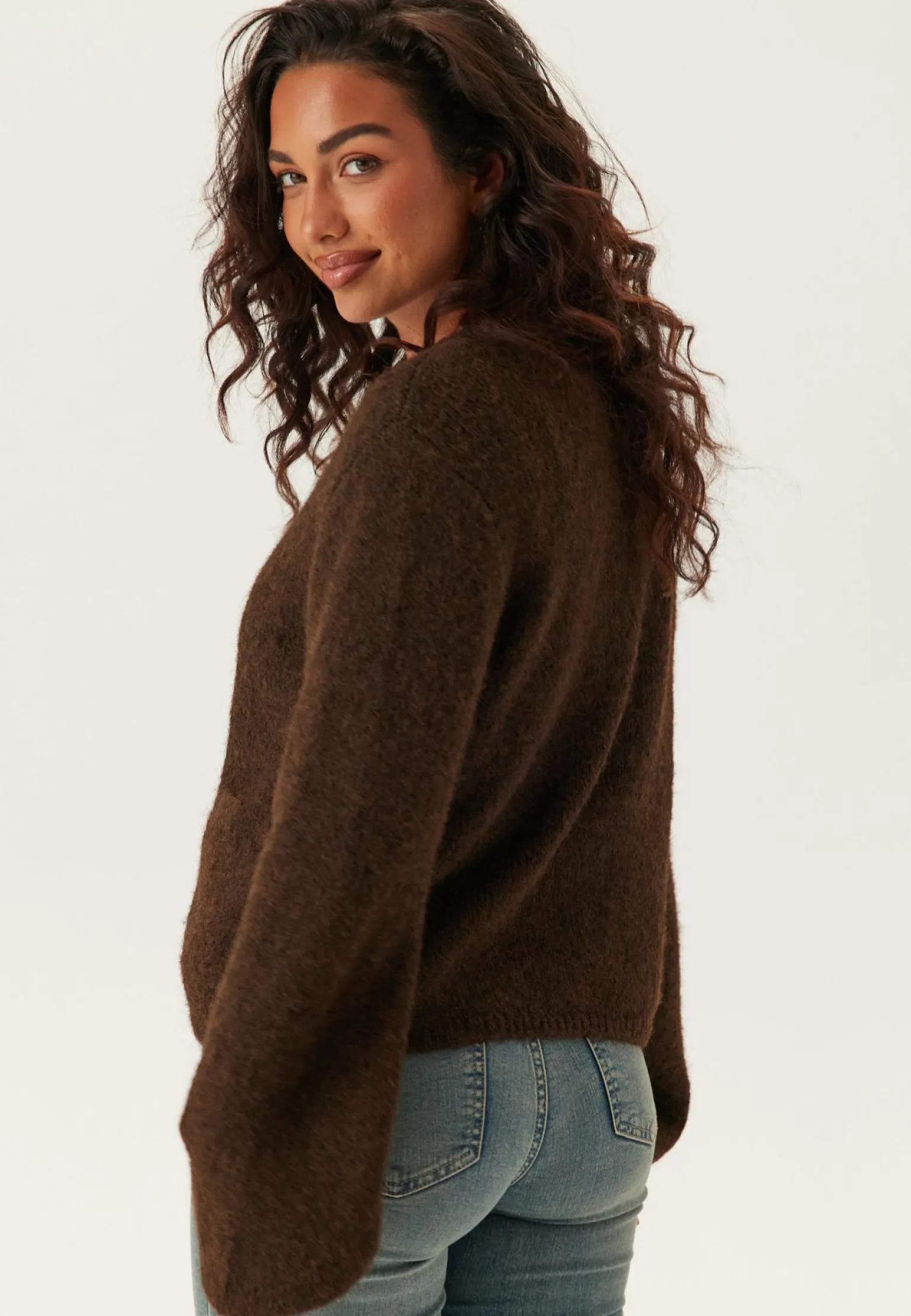 Objsaggia Re L/S KNIT CARDIGAN