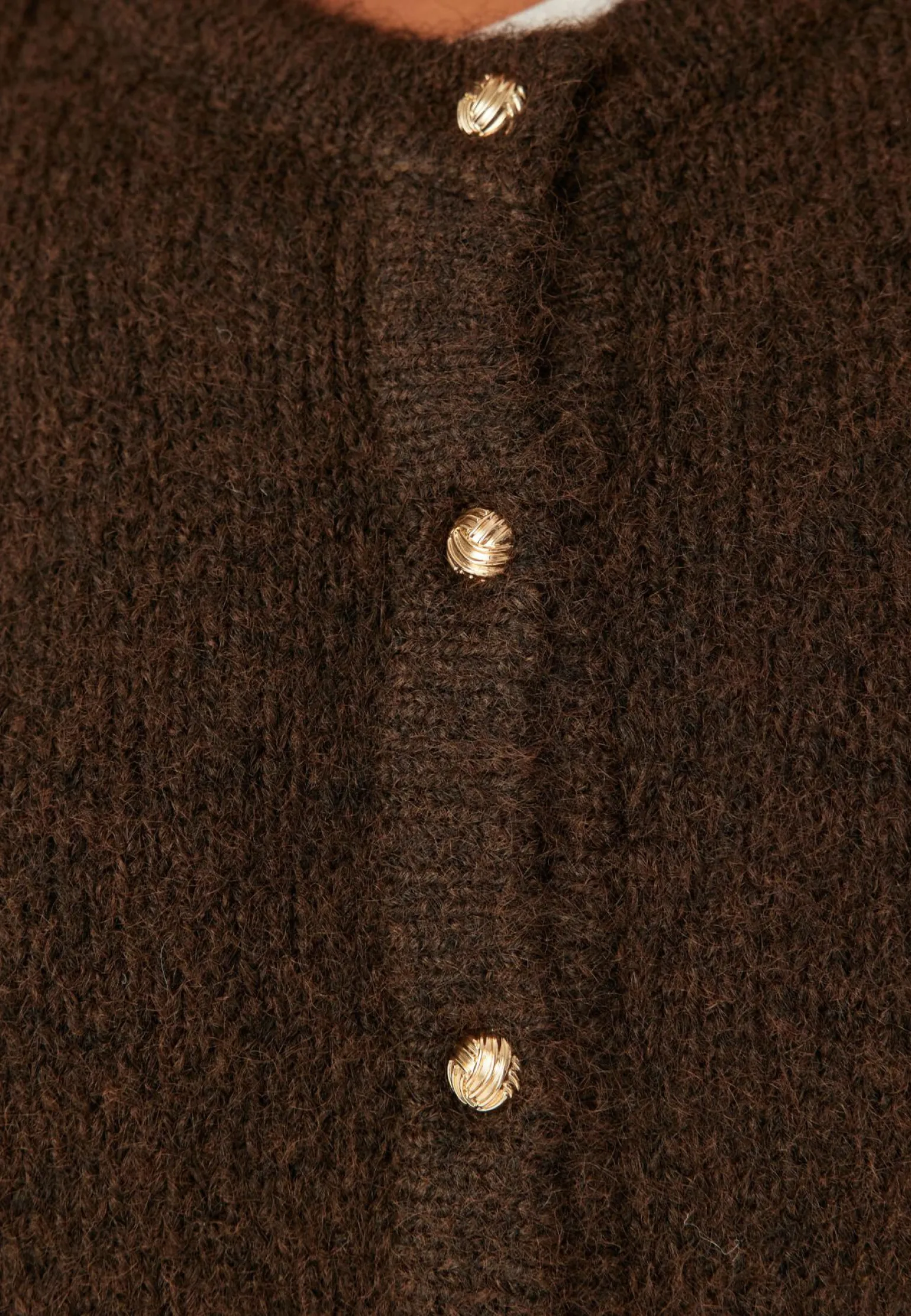 Objsaggia Re L/S KNIT CARDIGAN