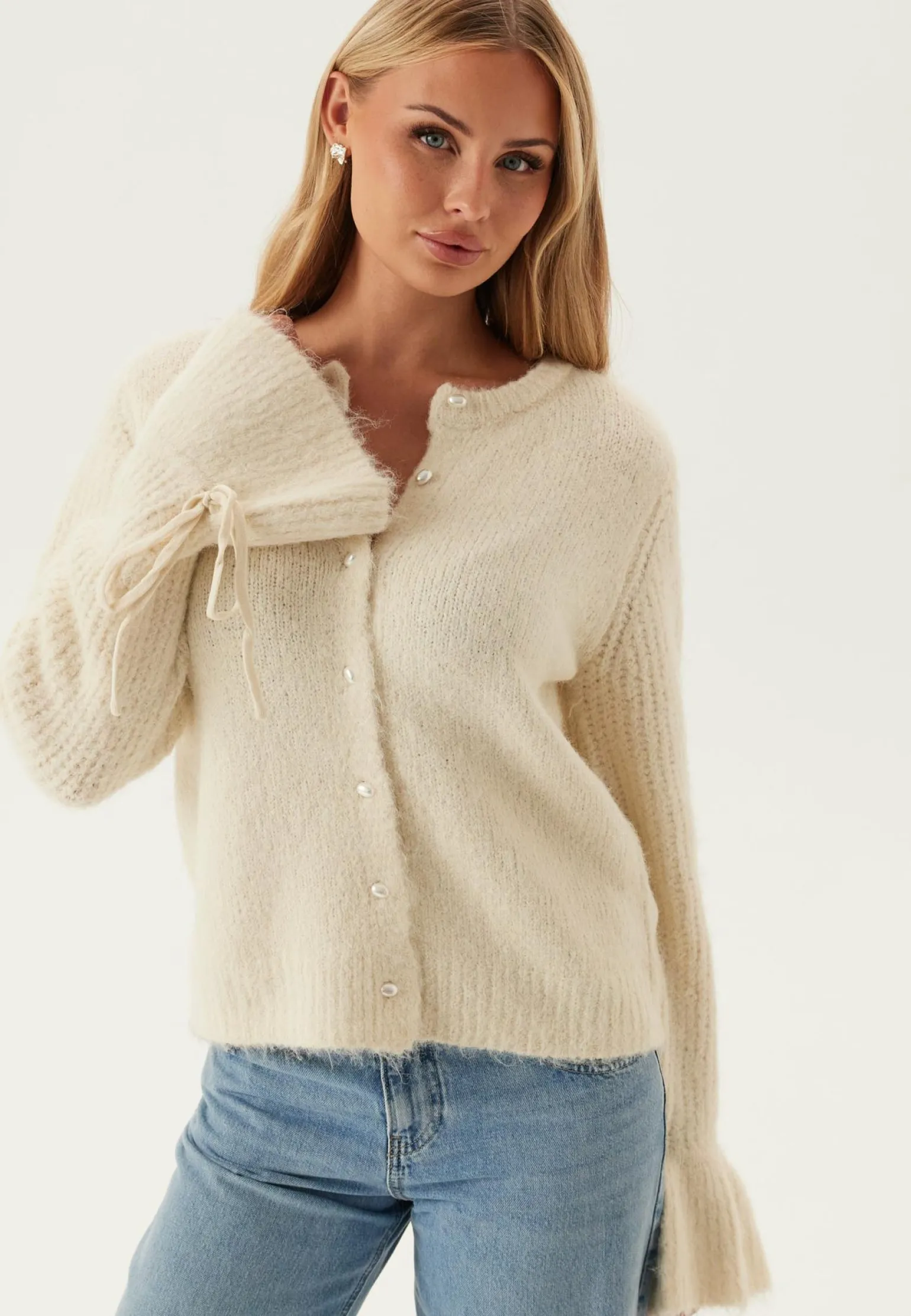 Objsalika L/S RE KNIT CARDIGAN